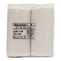Bandage-pansement Marmolita R 10 cm x 2,7 mts (sac de deux unités)
